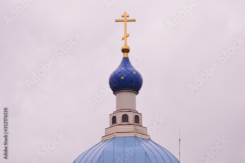 golden domes of orthodox church