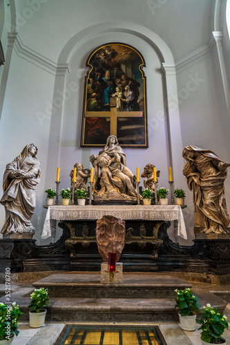 Capuchin church in Vienna Wien, Austria. photo