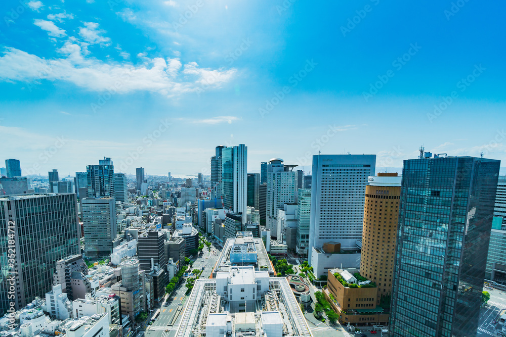 Obraz premium 大阪の街並み