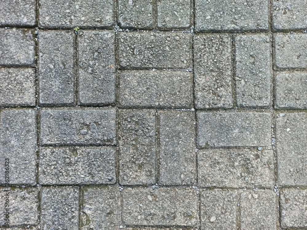 Abstract Pattern of Stone and concrete Floor