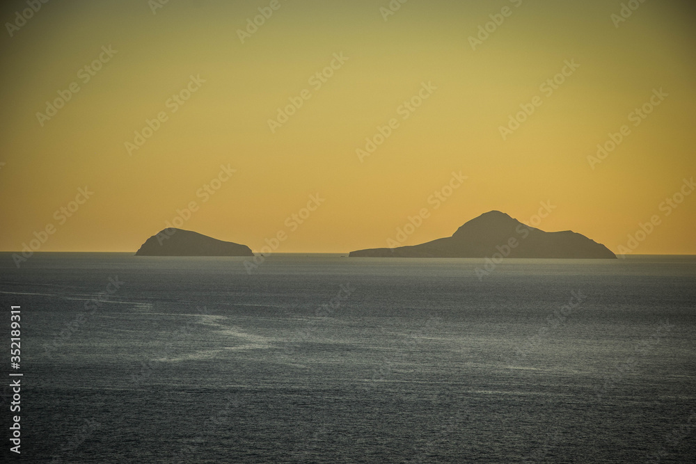 Santorini Island in Greece