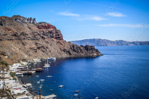 Cuadro en lienzo Santorini Island in Greece