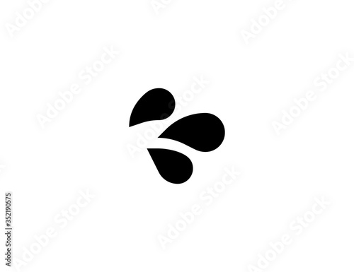 Water Drops Isolated Realistic Vector Icon. Drop Illustration Emoji, Emoticon