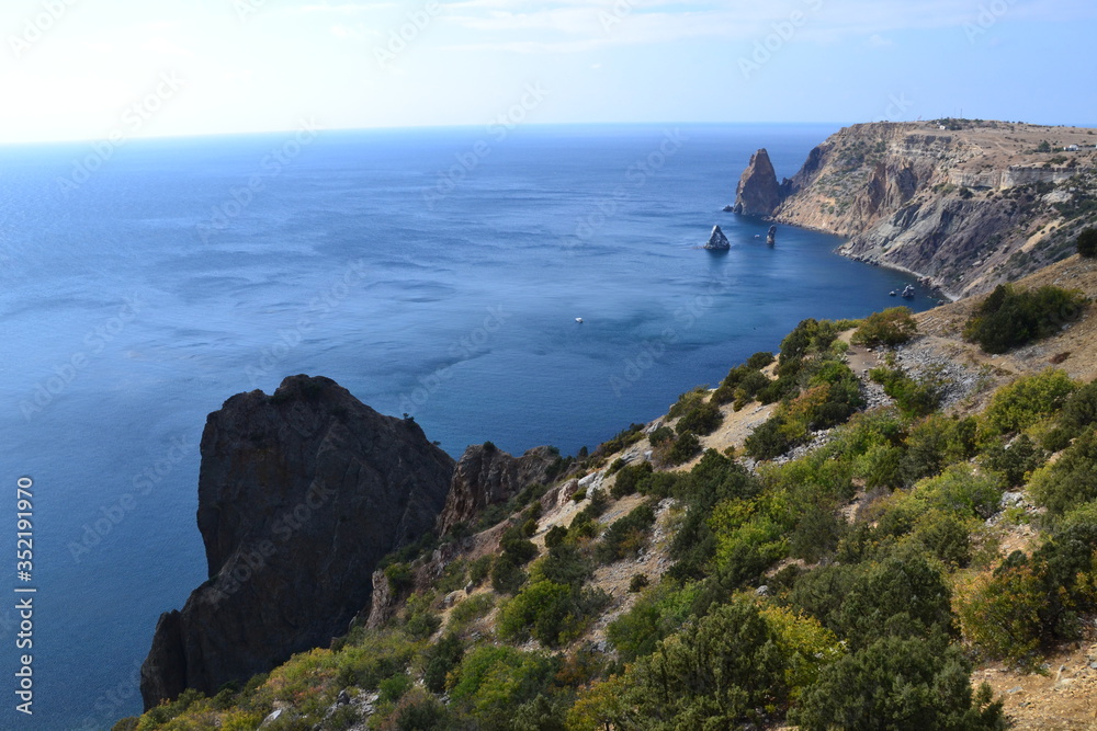 Φωτογραφία Cape Fiolent in Crimea
Мыс Фиолент в Крыму
