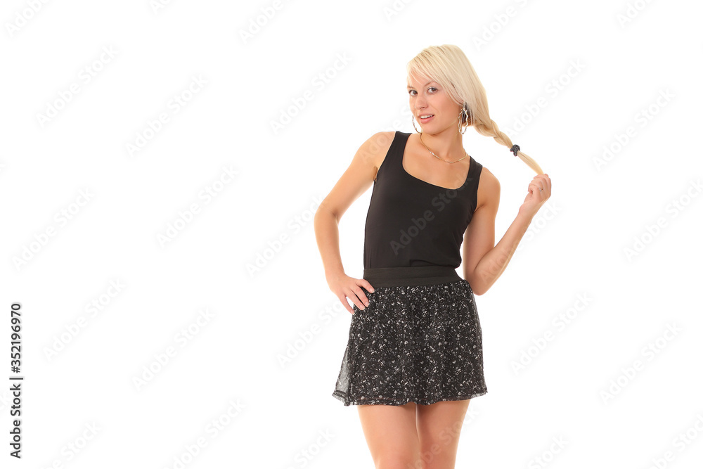 Fototapeta premium young sexy girl