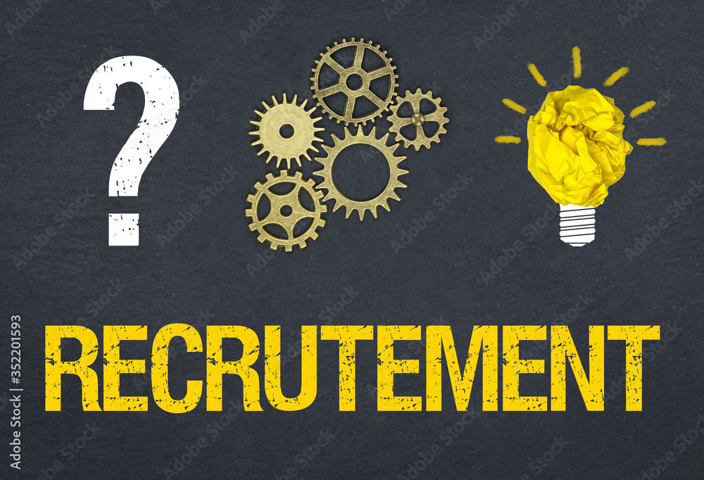 Obraz premium Recrutement