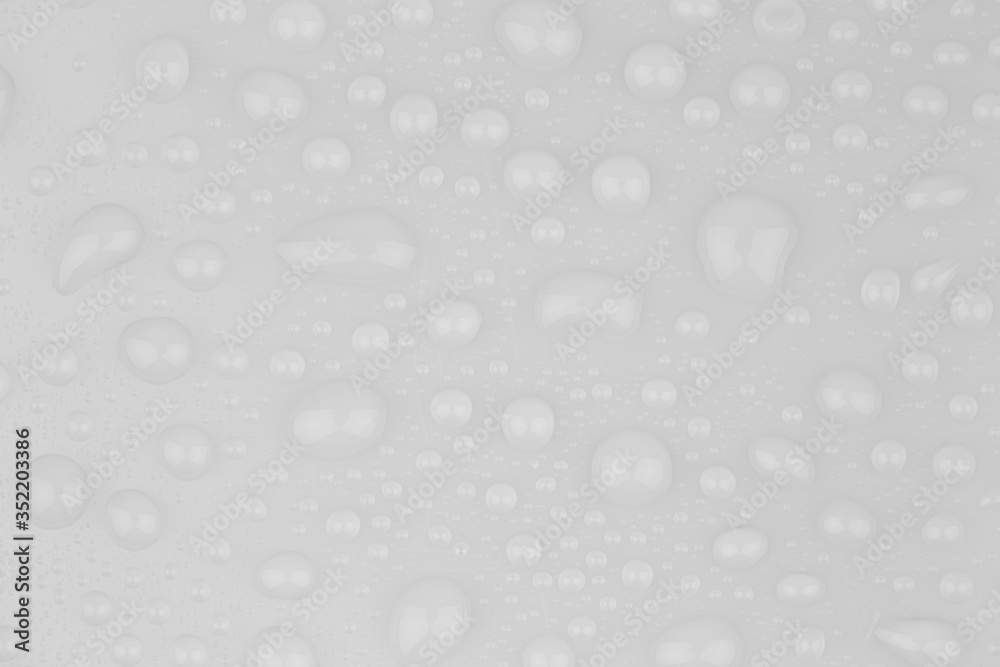 abstract water drops on a white background abstract water drops on a white background