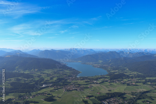 Tegernseer Alpen aus der Luft © Robert Styppa