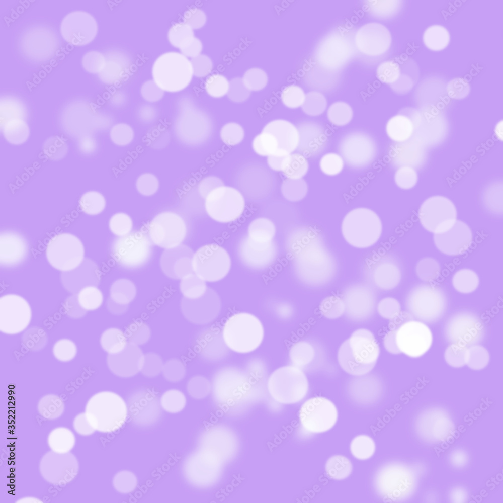 White bokeh on purple background White bokeh on purple background