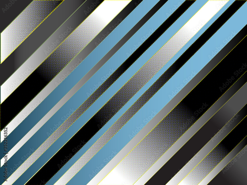 Obraz premium Colorful striped abstract background, variable width stripes.