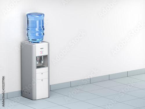 Fotografie Freestanding water dispenser