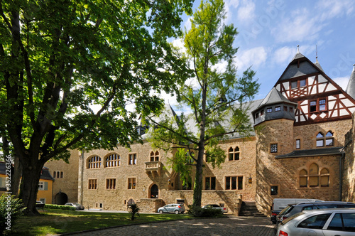 alzey, schloss mit schlosshof photo