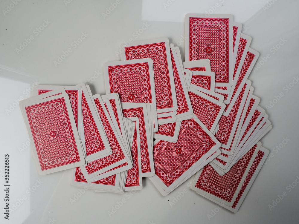 Fototapeta premium Playing cards