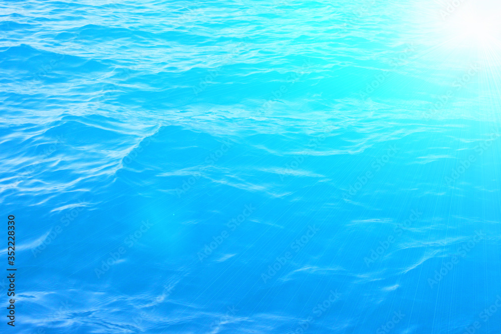 Obraz premium Background sea and sun light