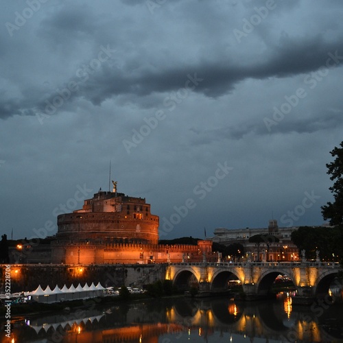 Rome at night