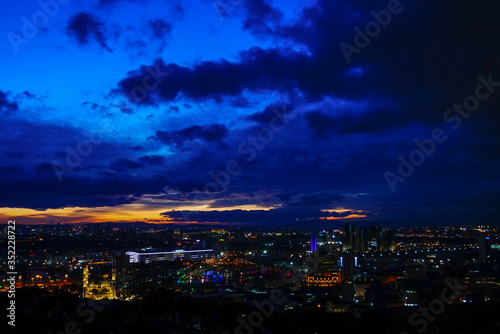 Panoramic view of Ankara city 4K. Ankara is the capital city of Turkey  © FATIR29
