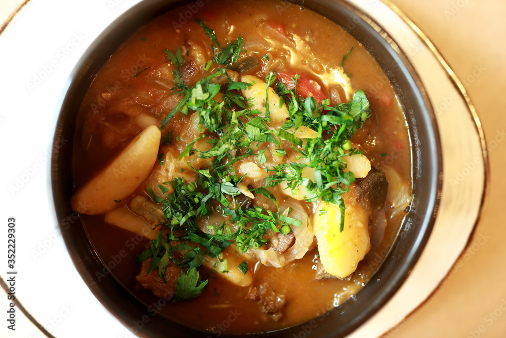 Shulum soup with lamb Shulum soup with lamb
