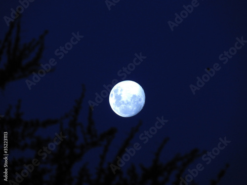 Full moon in Mpumalanga province of South Africa © Richards_du_Toit