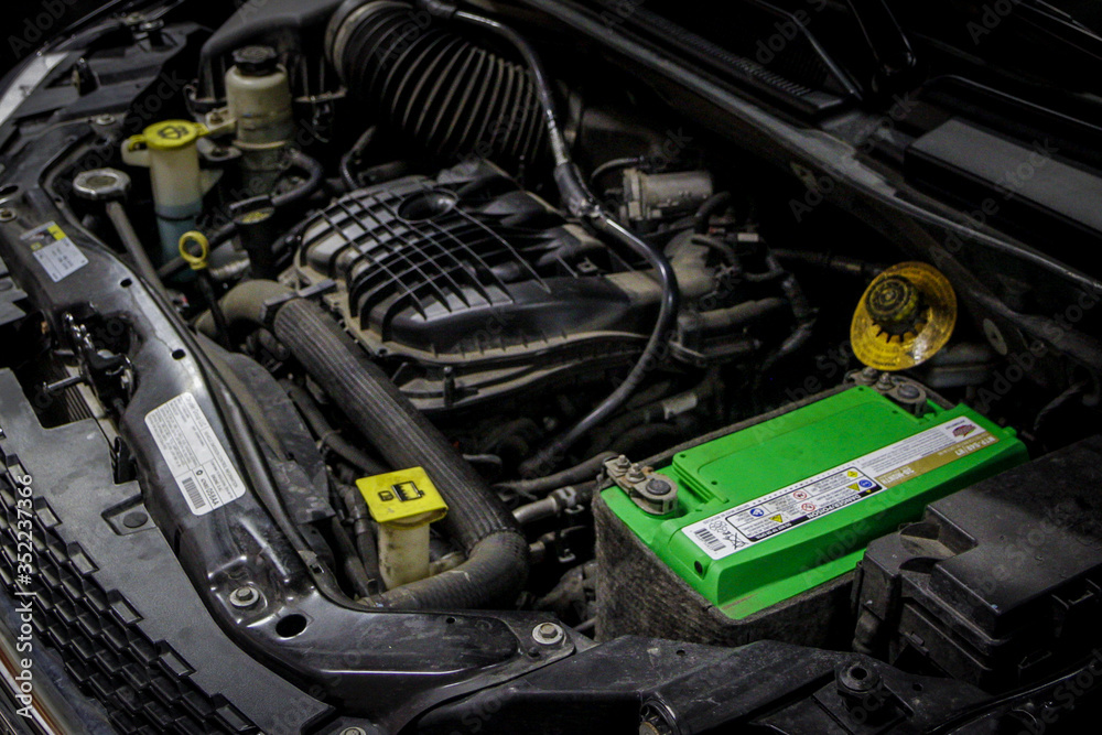 Fototapeta premium Engine Bay