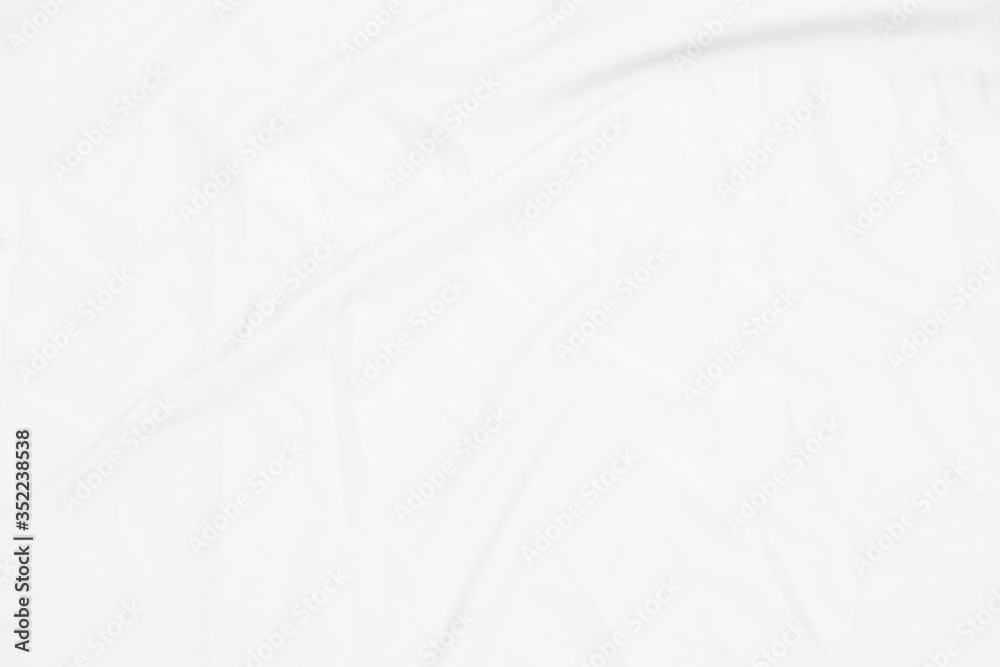 Abstract Background on isolated. Abstract white waves. Wave from Curtain. White wave background.