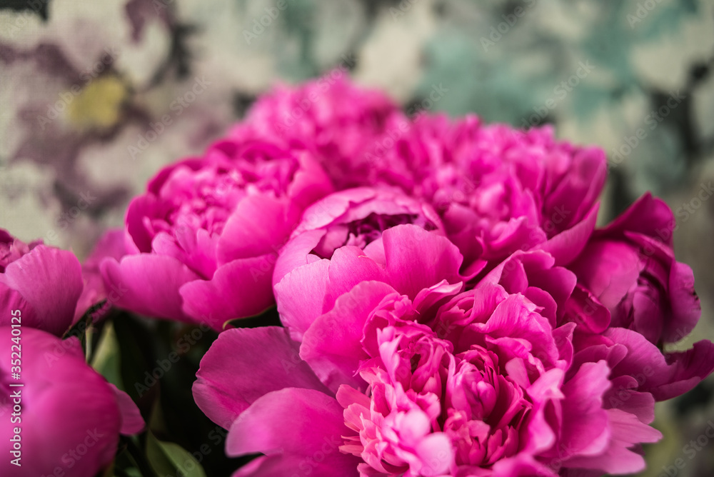 Big bouquet of beautiful pink peonies Big bouquet of beautiful pink peonies