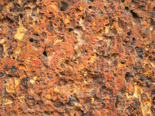 Old laterite stone bar 