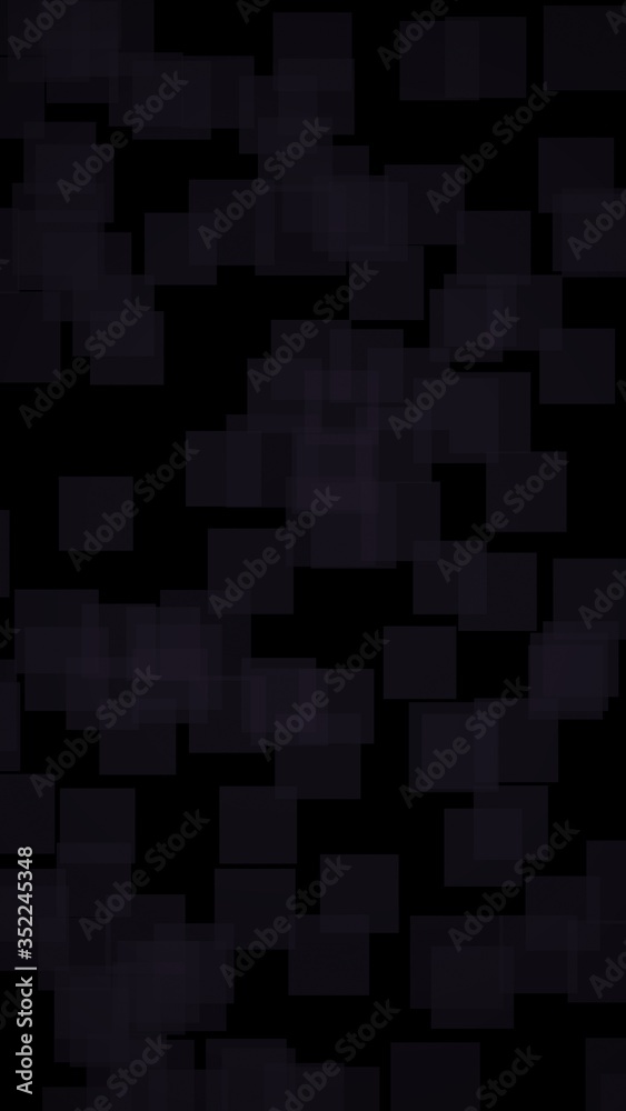 Black abstract background. Backdrop with grey squares. Vertical orientation. 3D illustration Black abstract background. Backdrop with grey squares. Vertical orientation. 3D illustration