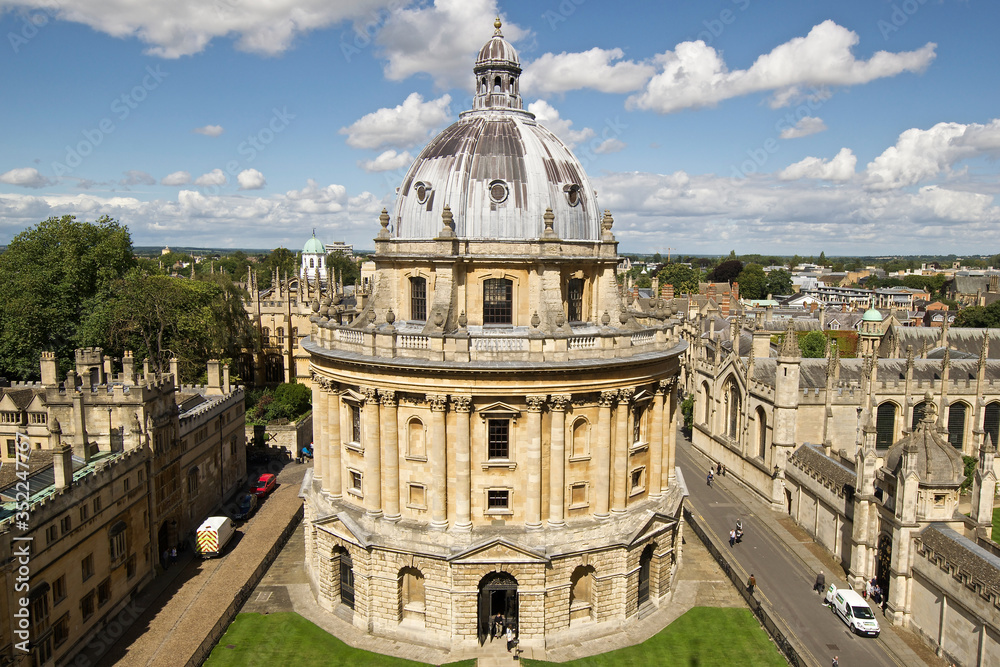 Radcliffe Camera Oxford England. Oxford is known as the home of the University of Oxford