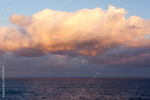 Sunrise Painted Cloud in Nassau