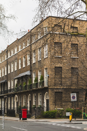 London, March, 2020, Empty streets of London