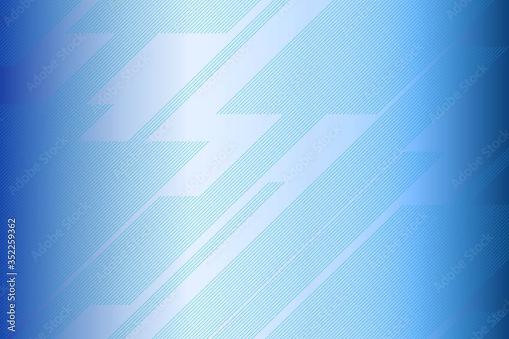 
Abstract blue gradient halftone background with thin translucent parallel lines. Futuristic panel. Design element for web banners, posters, cards, wallpapers, sites. Vector illustration.