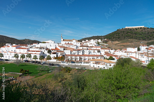 Sanlucar de Guadiana, Spain - February 2020: the country bordering Alcoutim, Portugal © FRANCESCO