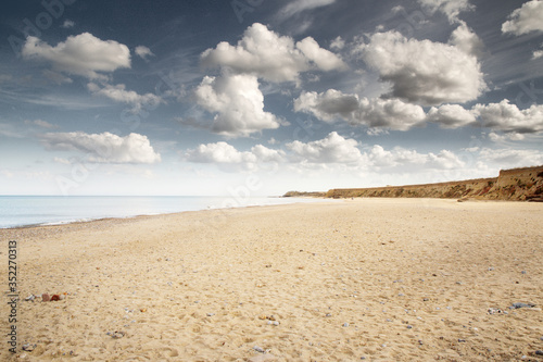 Happisburgh sandy beach