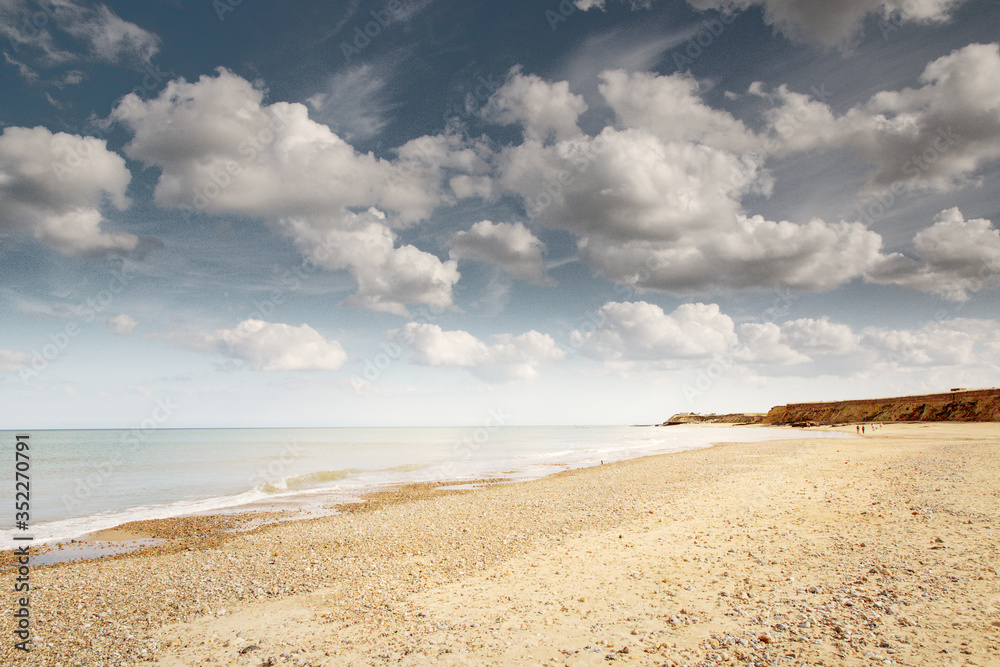 Happisburgh sandy beach