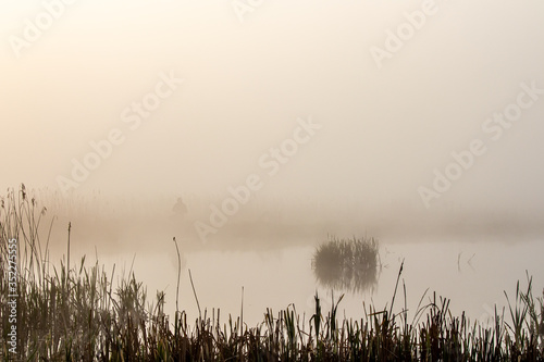 Staw we mgle © Sławomir Bodnar