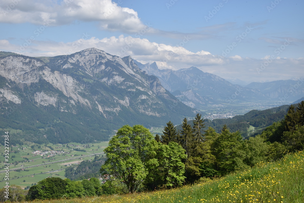 Flumserberg Schweiz Berglandschaft 17.5.2020