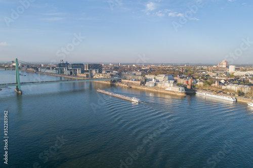 Aerial View Cologne  Köln Rhein Panorama © Marc