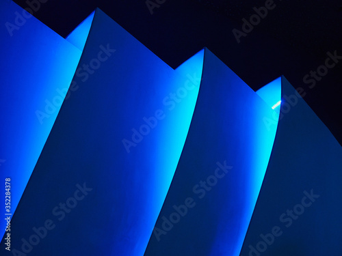 Details of modern abstact architecture