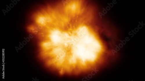 explosion fire abstract background texture