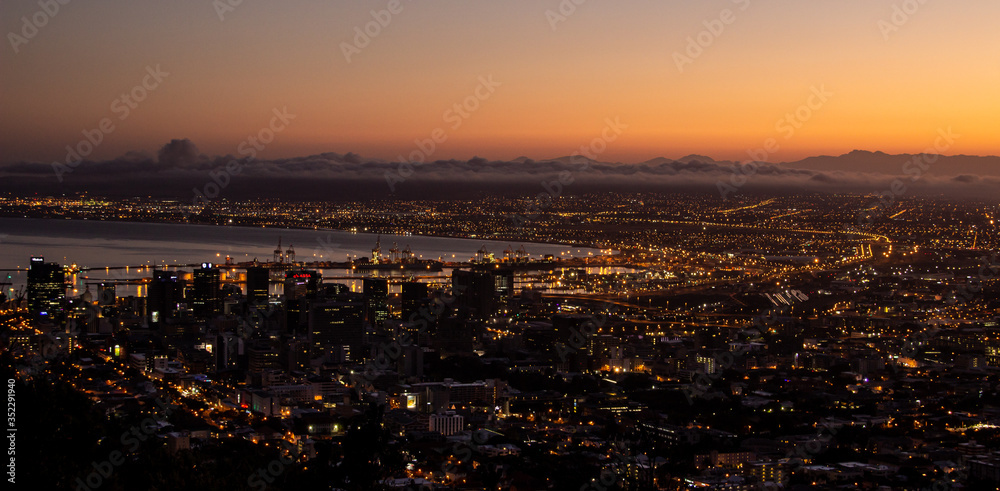Cape Town at dawn