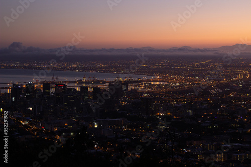 City of Cape Town at dawn