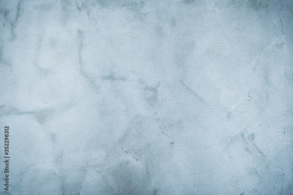 Naklejka premium Blue and gray concrete texture. Grunge style. Natural surface, background and wallpaper.