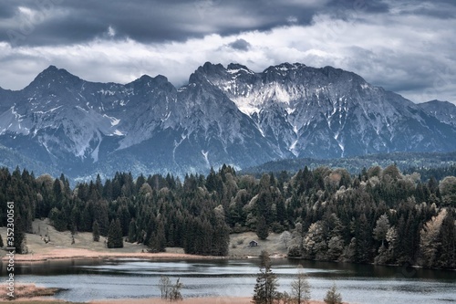 lake in the mountains