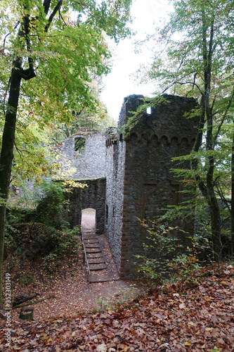 Ruine Rodenstein im Odenwald