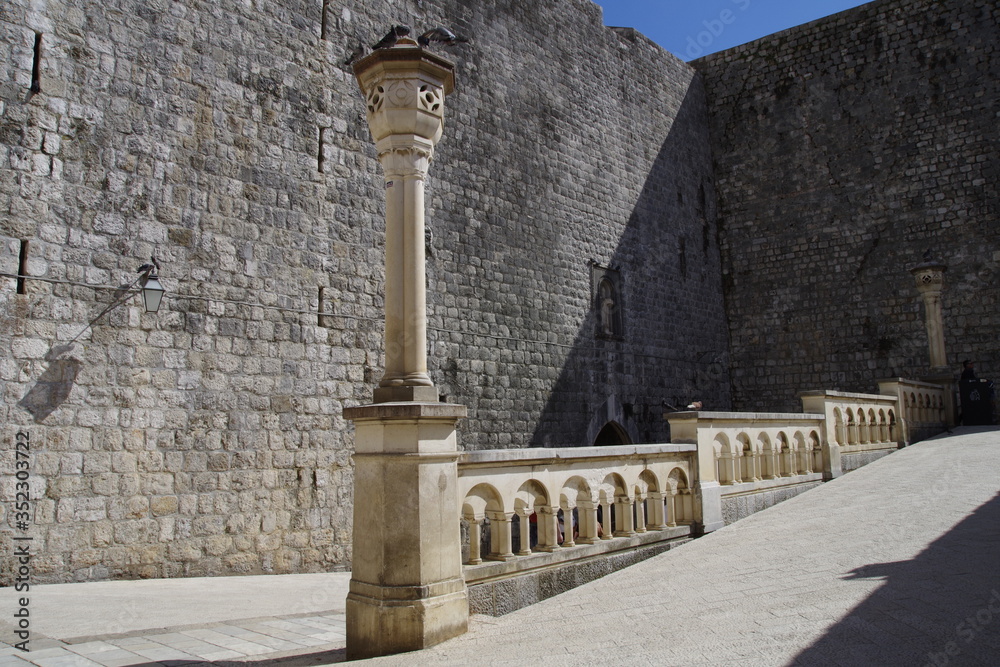 Fototapeta premium Altstadt Dubrovnik in Kroatien