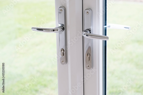 Chrome kitchen patio summer house door handle