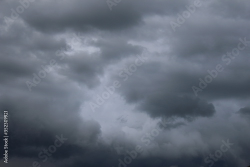 storm clouds over the storm