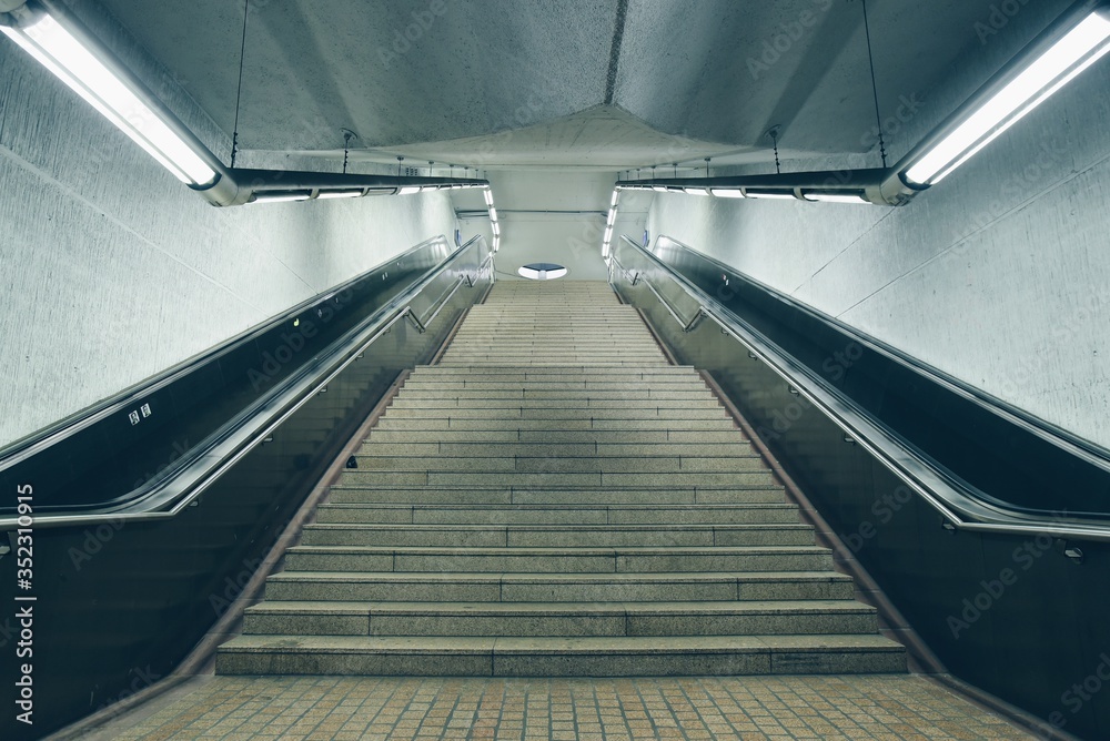 Symmetrical Stairs And Escalators Symmetrical Stairs And Escalators