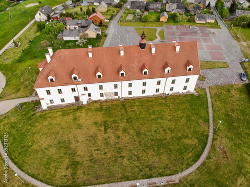Small town Kraziai in Samogetia, Lithuania photo