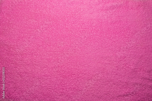 texture of Pink towel background
